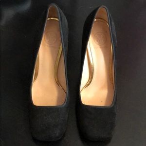 Tory Burch Block Square Pumps